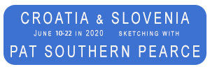 Croatia and Slovenia Sketching Tour
