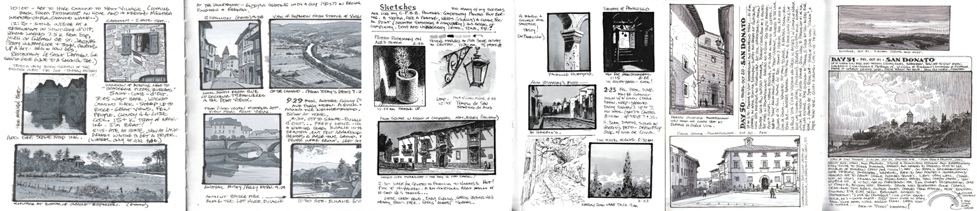 John McDonald Provence France sketching tour 2027