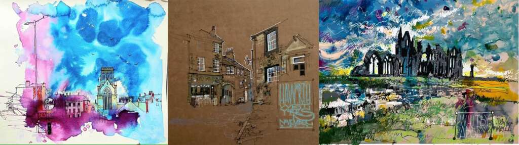 Yorkshire sketching tour with Pat Southern Pearce 2024