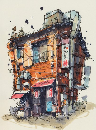 Albert Kiefer Korea sketching tour Sept 2026